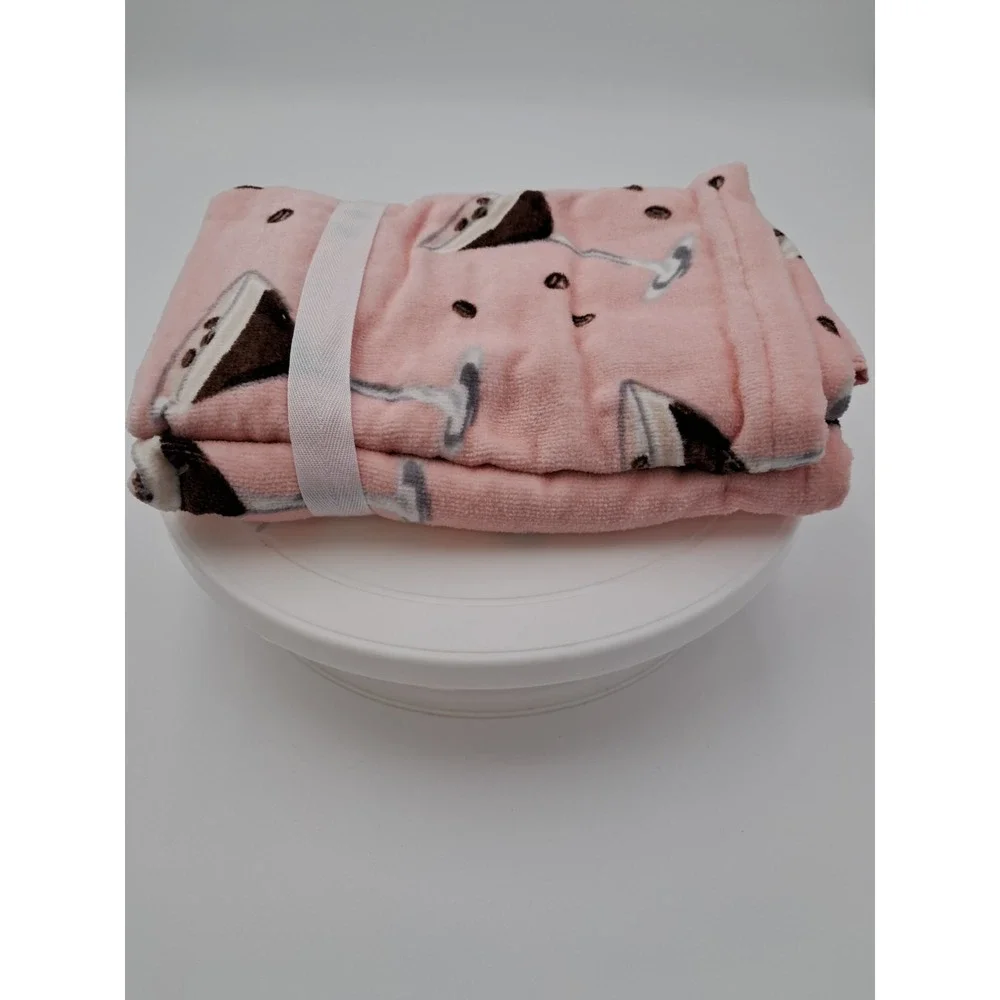 Pink Espresso Martini Hand Towels {2}‎